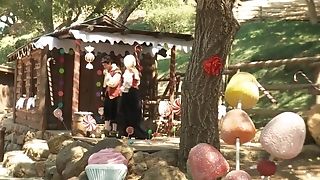 Village Threesome Orgy With Ash Hollywood And India Summer